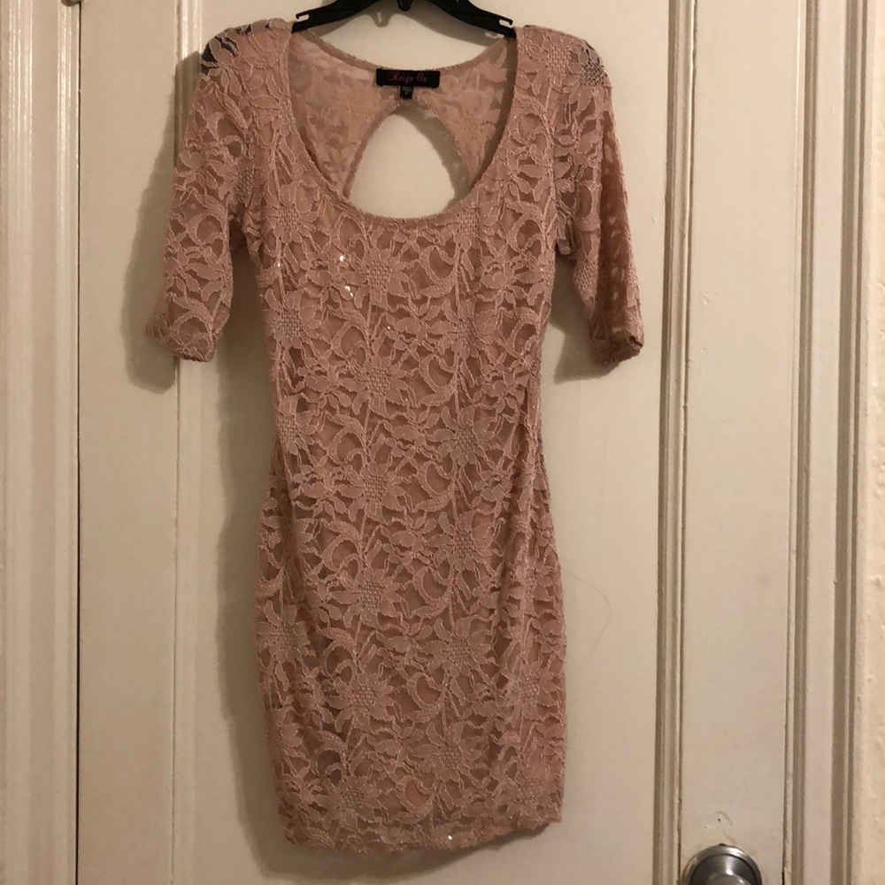 Light pink Lacey dress